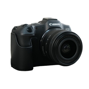 佳能微单R8相机包r62配件r8保护套rp皮套底座r7真皮r10相机套r52