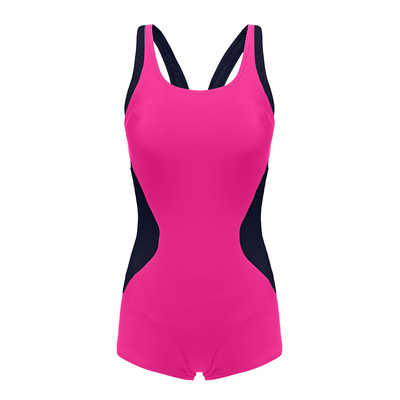PRIDONNA拼色显瘦连体泳衣游泳