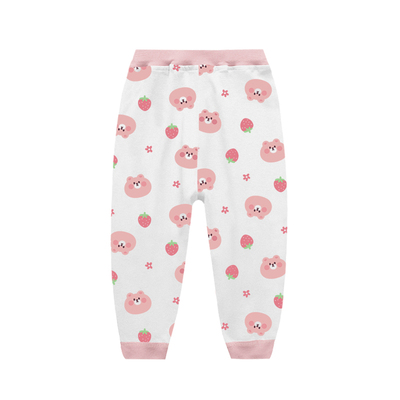 宝宝纯棉卡通印花秋裤