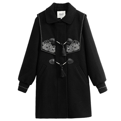 秋冬新中式毛呢外套JK＆JS