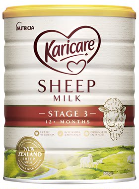 新西兰karicare婴幼儿绵羊奶3段900g12个月以上