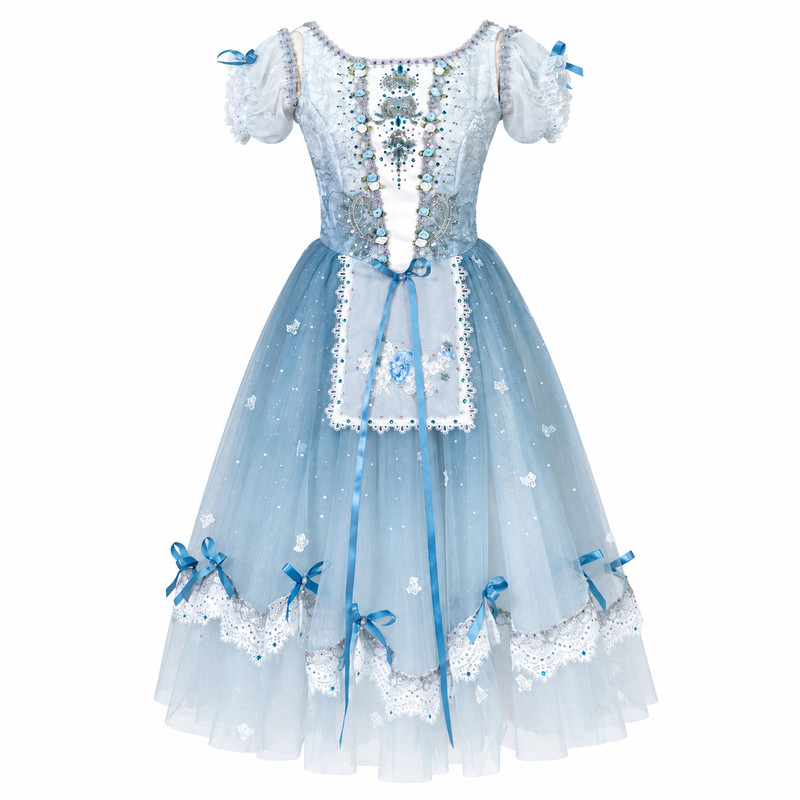 【丹律诗】高端芭蕾裙胡桃夹子克拉拉芭蕾演出服葛蓓莉亚长纱裙