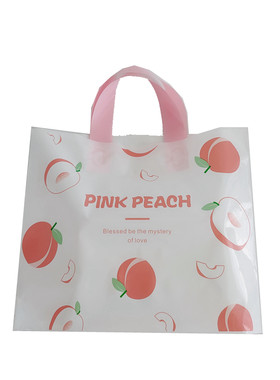 水蜜桃图案韩版童装塑料包邮礼品