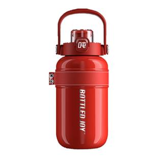 bottledjoy吨吨桶官方旗舰保温杯大容量拎拎壶吸管斜挎可背水杯子