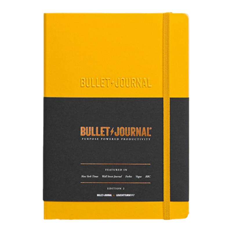LEUCHTTURM1917德国灯塔Bullet Journal子弹笔记2.0第二代加厚版手账本A5中开硬皮商务本【可定