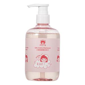红色小象儿童洗发水女孩宝宝青少年专用6到12岁洗发露液官方正品