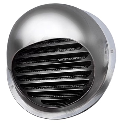 304不锈钢风帽油烟机外墙防风罩通风口排烟罩室外防虫防鸟防雨罩