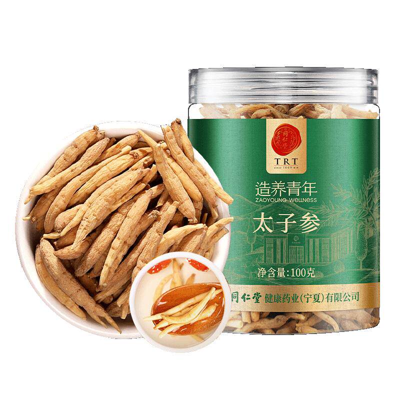 同仁堂太子参100克/瓶