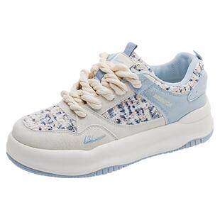 回力女鞋厚底小白鞋女2025新款秋季增高百搭休闲板鞋子运动鞋女款