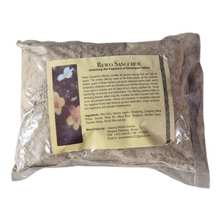不丹进口皇室香粉Rewo Sangchoe鲜花熏香粉山净烟供粉 250克