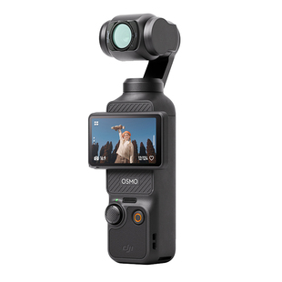 aMagisn阿迈适用大疆DJI Pocket3磁吸滤镜套装黑柔滤镜可调ND减光/CPL偏振镜配件