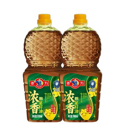 多力浓香菜籽油700ML*2