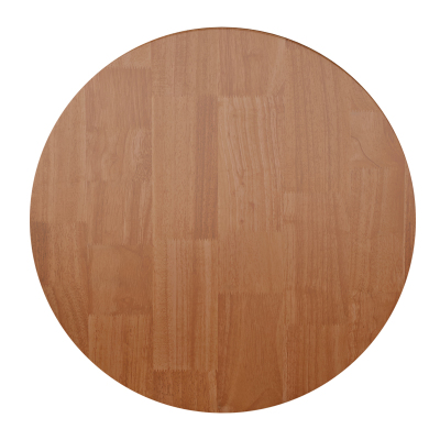 木瑞棠圆形实木板餐桌台面定制