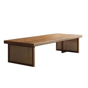 榻榻米禅意茶台茶桌家用黑色炕桌日式禅意矮桌子飘窗高级感小桌子