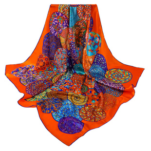 超大丝巾女士秋冬季真丝大方巾桑蚕丝披肩洋气围巾2025新款百搭