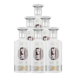 【官方旗舰】银质习酒（20周年纪念）500mL*6瓶酱香型白酒53度