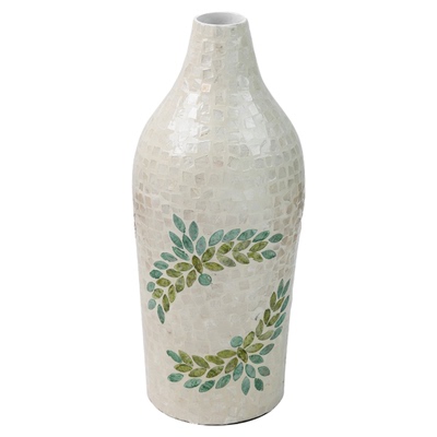 法式奶油风贝壳装饰大花瓶