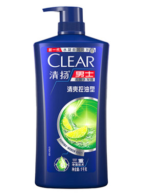 清扬洗发水露去屑控油蓬松