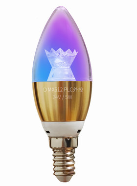 DMX512编程灯泡麦爵士水晶灯跑马
