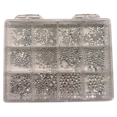 2025新款大杂烩美甲饰品K9平底钻