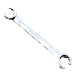 拓力士油管专用扳手双头开口豁口叉呆子刹车油管拆卸专用扳手工具