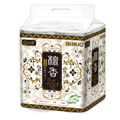 日诺日本进口白檀溶水3层檀香