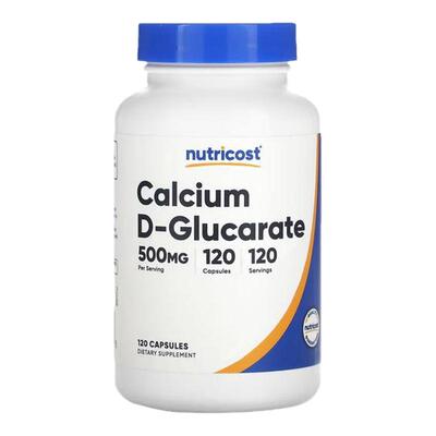Nutricost,D-葡萄糖酸钙骨骼健康维护肌肉能量补钙强体