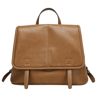 宋佳同款通勤双肩包女2026新款大容量旅行防水背包高级感皮质书包