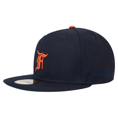 NewEra X FEAR OF GOD联名纽亦华全封硬顶平檐遮阳棒球帽60363739
