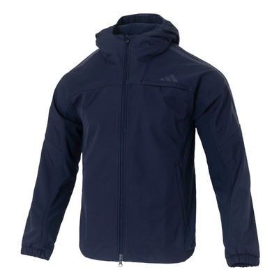 阿迪达斯加绒夹克男装冬新款