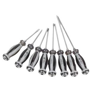 福冈工具穿心螺丝刀可敲击一字十字起子套装高硬度家用改锥带强磁