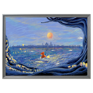 拼图成人版1000片把星星带回家高级散粉感治愈解压手工生日礼物