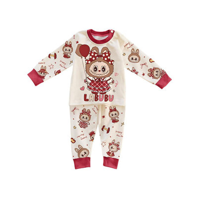 儿童秋衣秋裤套装纯棉睡衣家居服