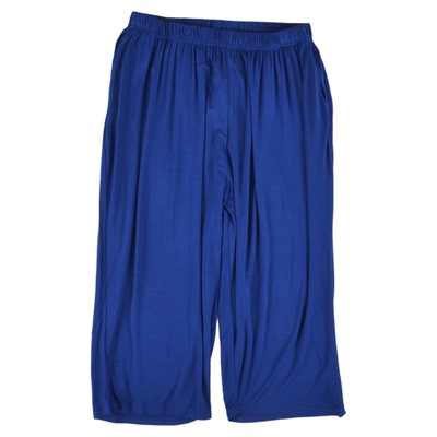 宽松大码莫代尔家居八分裤柔软