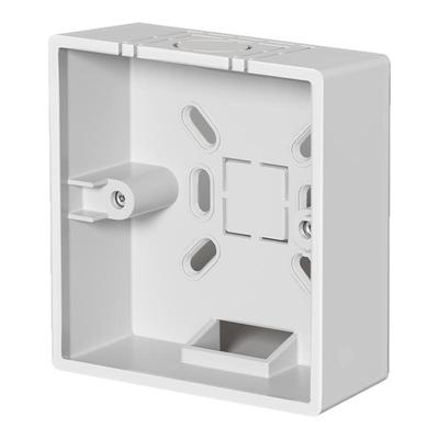 国际电工官方正品86型明装底盒