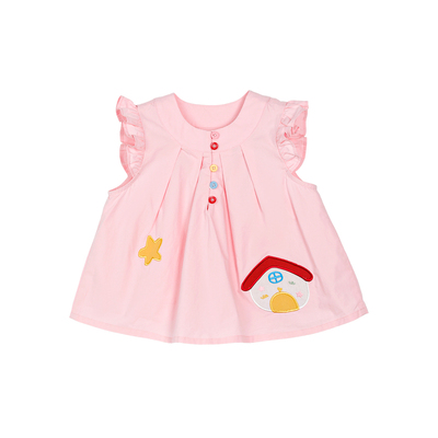 小O宝OKids童装女宝宝套装多巴胺