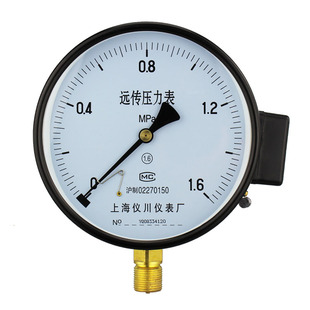 YTZ150 电阻远传压力表恒压供水 0-1/1.6Mpa 航空插座 远程变频器