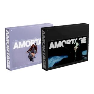 韩版进口JISOO金智秀AMORTAGE首张CD专辑PURPLE版BLACK版随机发货