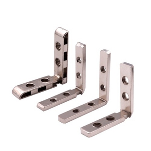 角槽连接件 碳钢材质1530/2040铝型材连接件直角连接件45度连接件