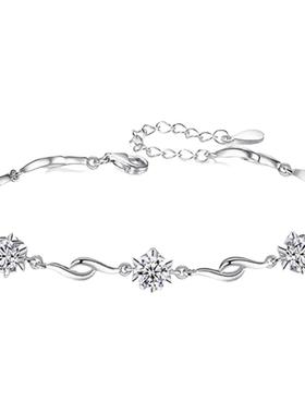 925银雪花之恋女手链百搭
