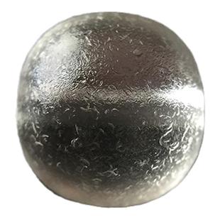 清代官造宫廷御用古法老琉璃 水晶白 12mm朝珠 diy多宝配饰 散珠