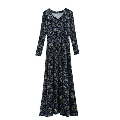 大码200斤金丝绒连衣裙大摆裙