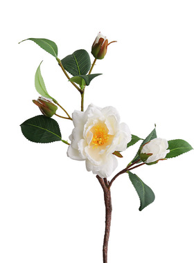 LXhouse高档仿真山茶花民宿装饰