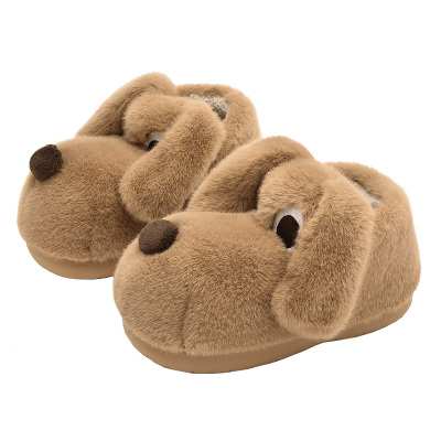 高帮棉拖鞋包跟情侣厚底秋冬加绒