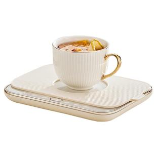 苏泊尔恒温加热杯垫暖热菜板保温热牛奶饭盒神器多功能官方旗舰店