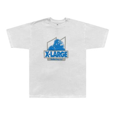 外星伴侣Heather Grey Wall XLarge Hgw联名人猿字母LOGO短袖T恤