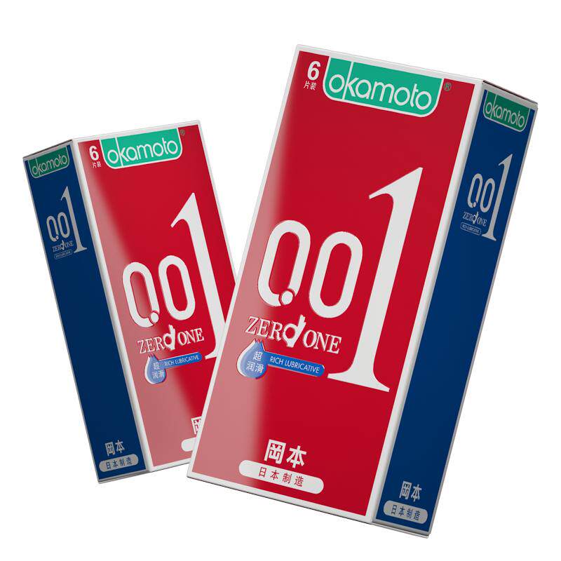 冈本0.01mm超薄避孕套超润滑款官方旗舰店正品安全套