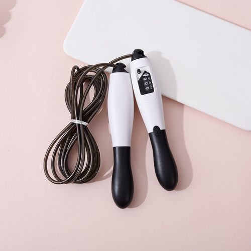 跳绳中考训练达标考试专用计数健身跳绳钢丝塑形