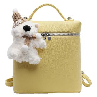 秋冬季流行爆款女式双肩包2026新款精致百搭后背包出游旅行小书包