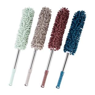 洁丽雅鸡毛掸子除尘扫灰家用可伸缩静电除尘掸天花板床底清扫神器